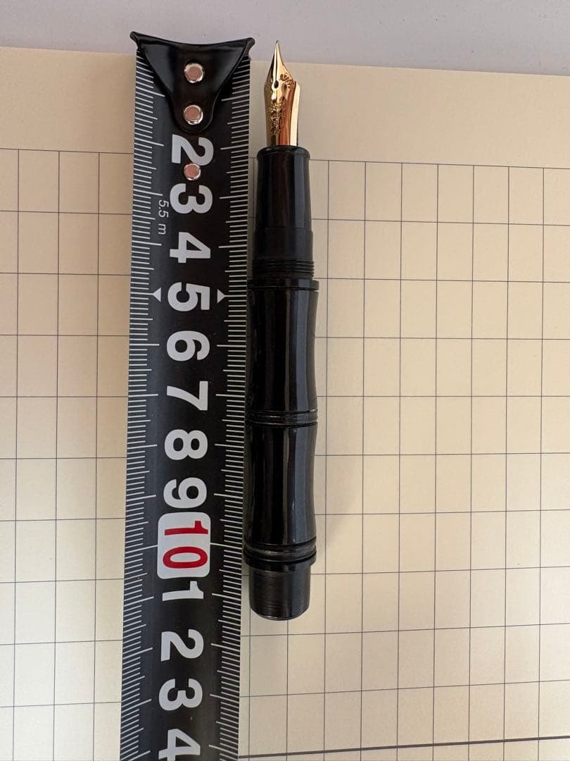 大橋堂｜万年筆｜エボナイト｜竹モデル｜M（中字）