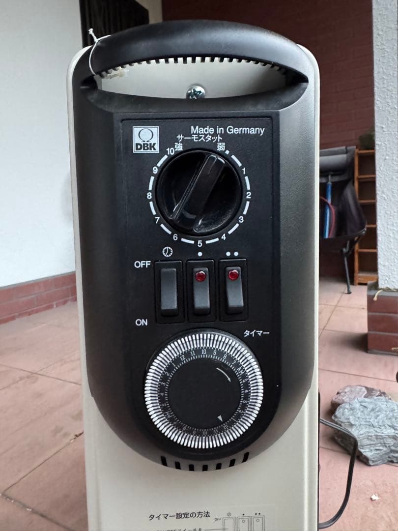 DBK オイルヒーター Made in Germany　問題なく使えます！