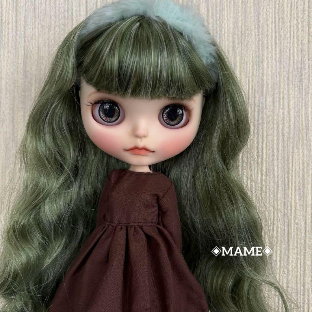 アイシードールカスタム ♡白肌・グリーンミックス♡