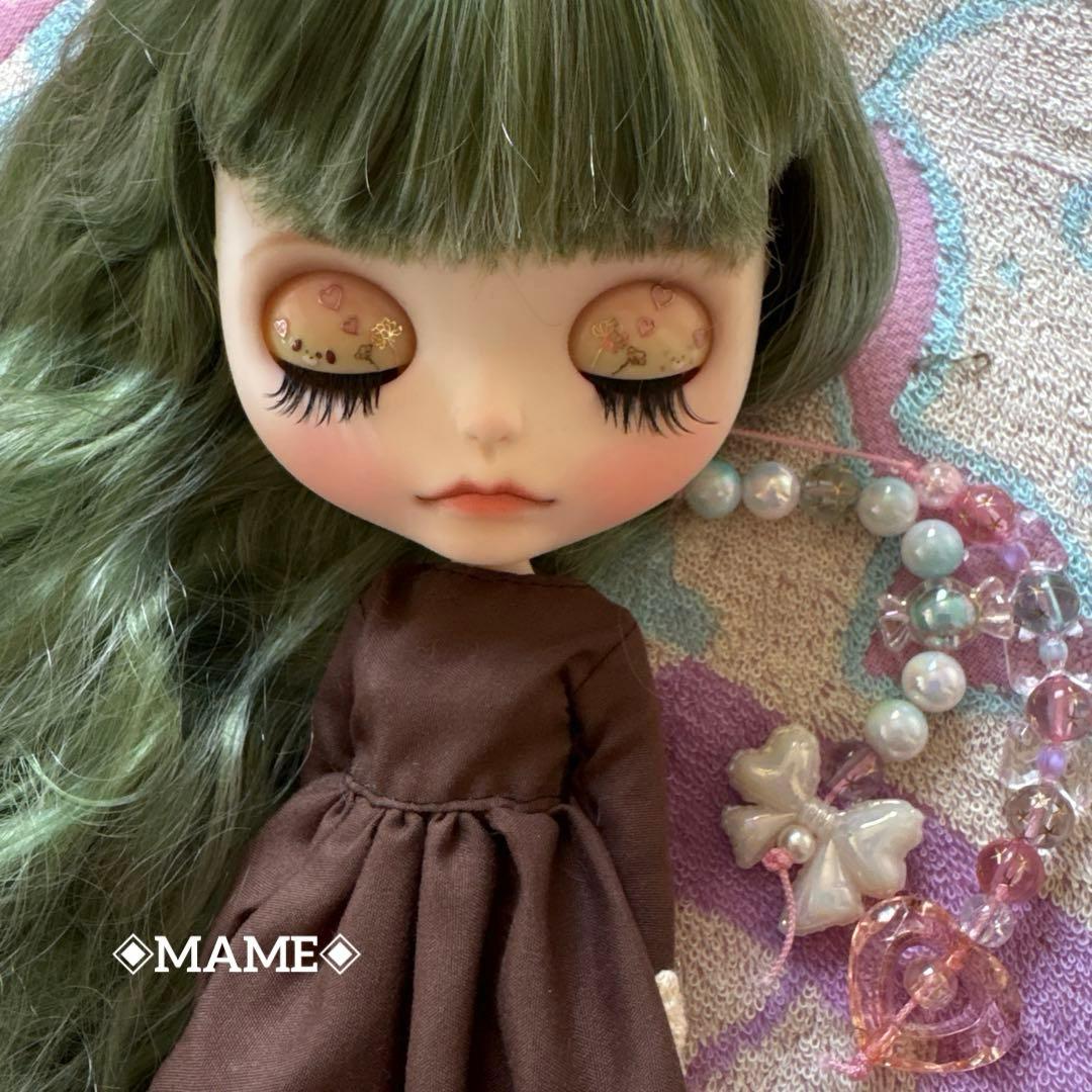 アイシードールカスタム ♡白肌・グリーンミックス♡