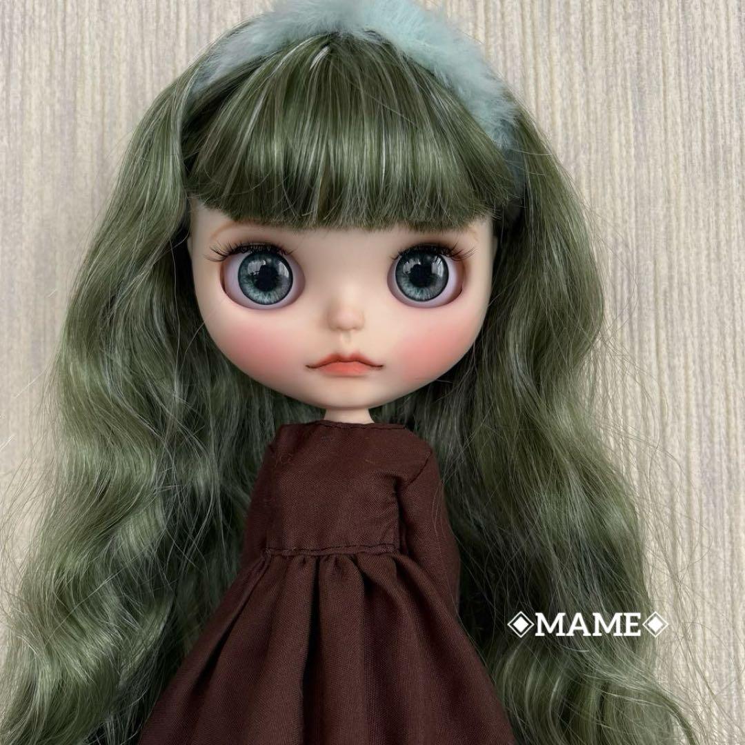 アイシードールカスタム ♡白肌・グリーンミックス♡