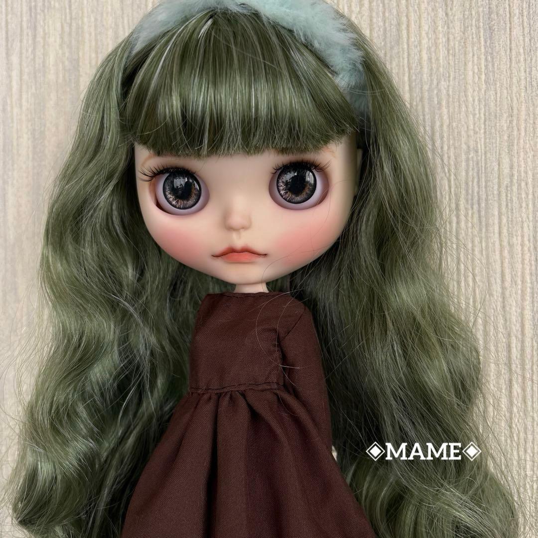 アイシードールカスタム ♡白肌・グリーンミックス♡