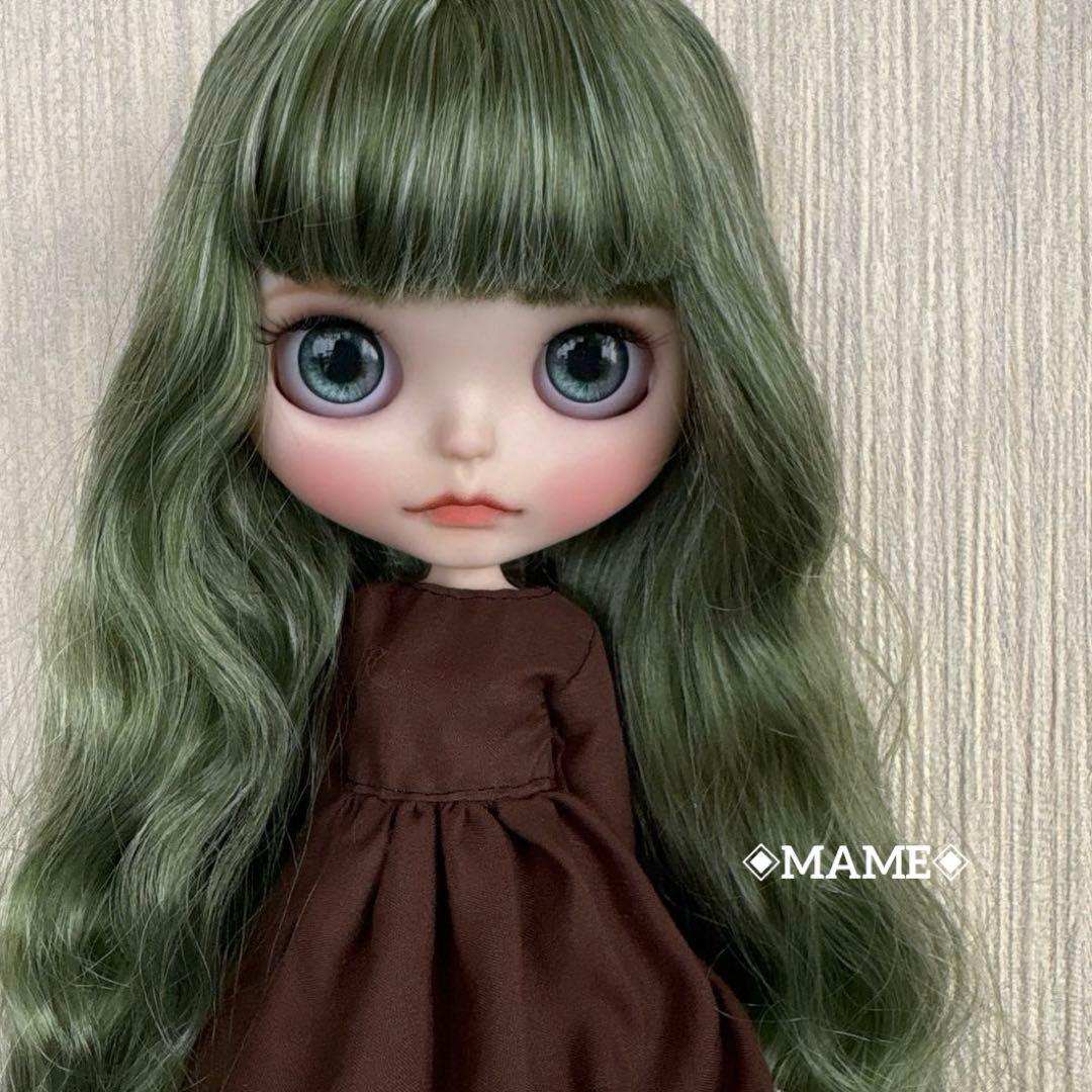 アイシードールカスタム ♡白肌・グリーンミックス♡