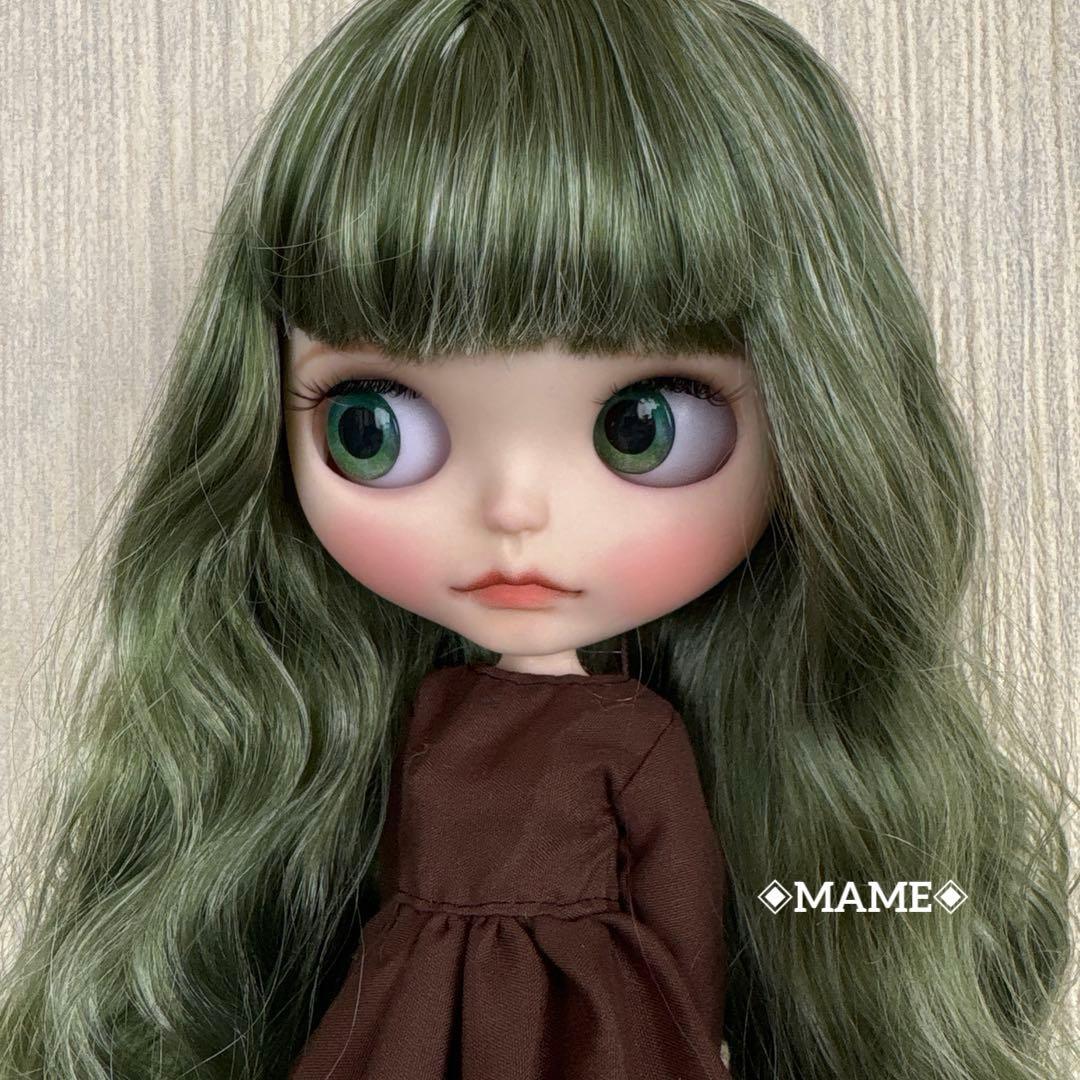 アイシードールカスタム ♡白肌・グリーンミックス♡