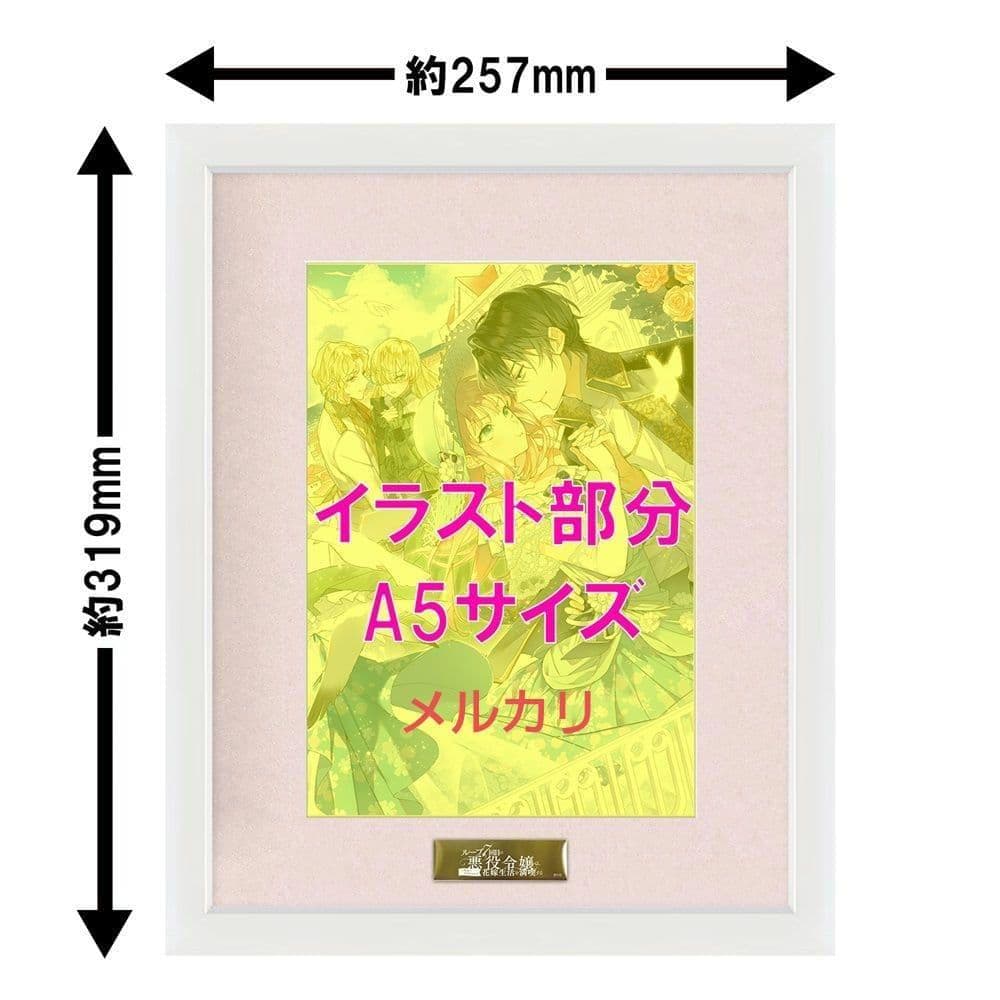 ループ7回目の悪役令嬢は、元敵国で自由気ままな花嫁生活 A5キャラファイングラフ