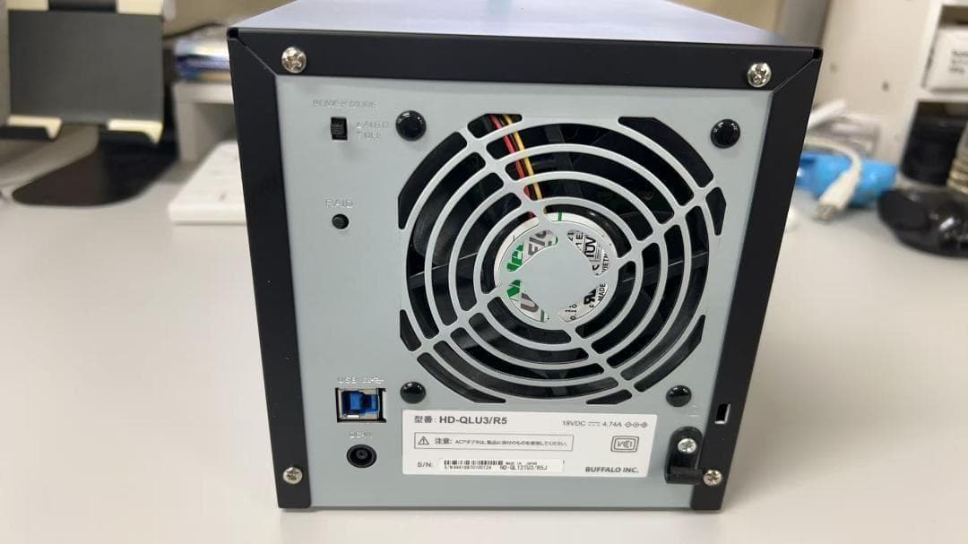 BUFFALO 外付けハードディスク 12TB 動作確認済み