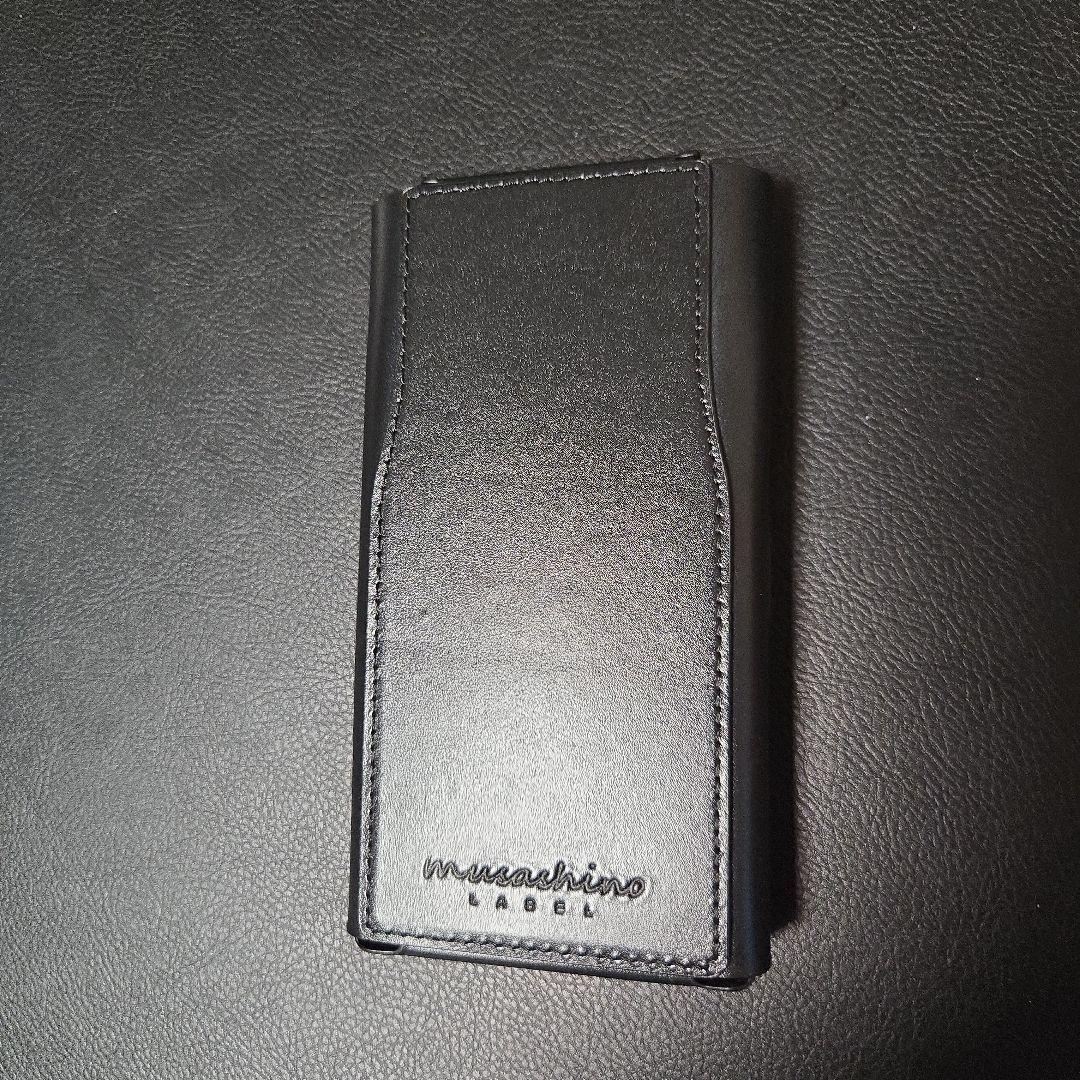 NW-WM1ZM2/NW-WM1AM2用オープンタイプ・レザーケース(ブラック)