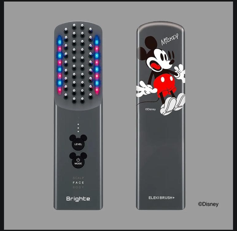 Brighte　ELEKI BRUSH＋【ミッキーデザイン】マスク＆化粧水つき