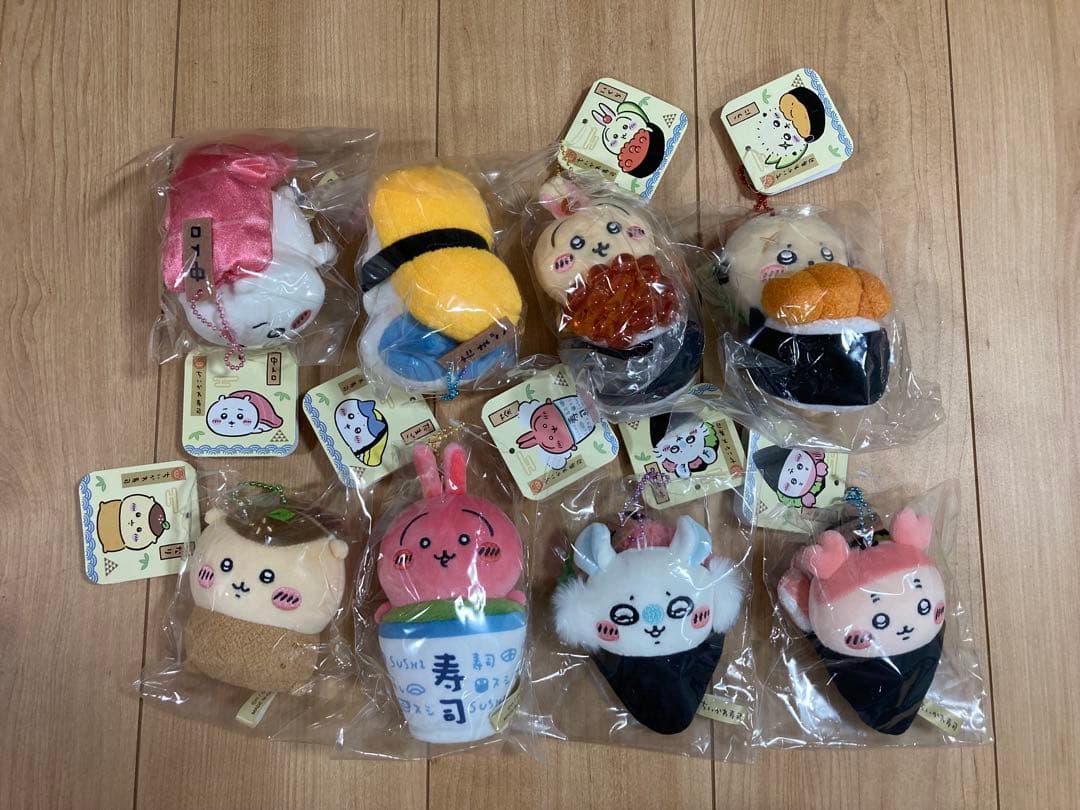 ちいかわ寿司マスコット 8種セット