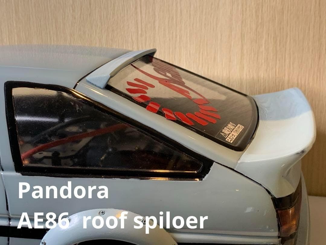 パンドラ　AE86　トレノ　サイドステップ+ルーフウイング+ダッシュ #Any8