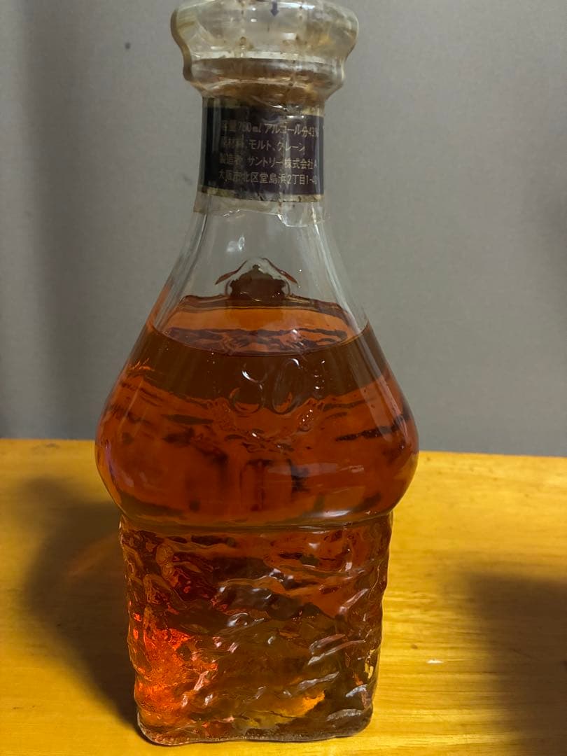 サントリーウイスキー エクセレンス 80周年モデル 古酒 未開封