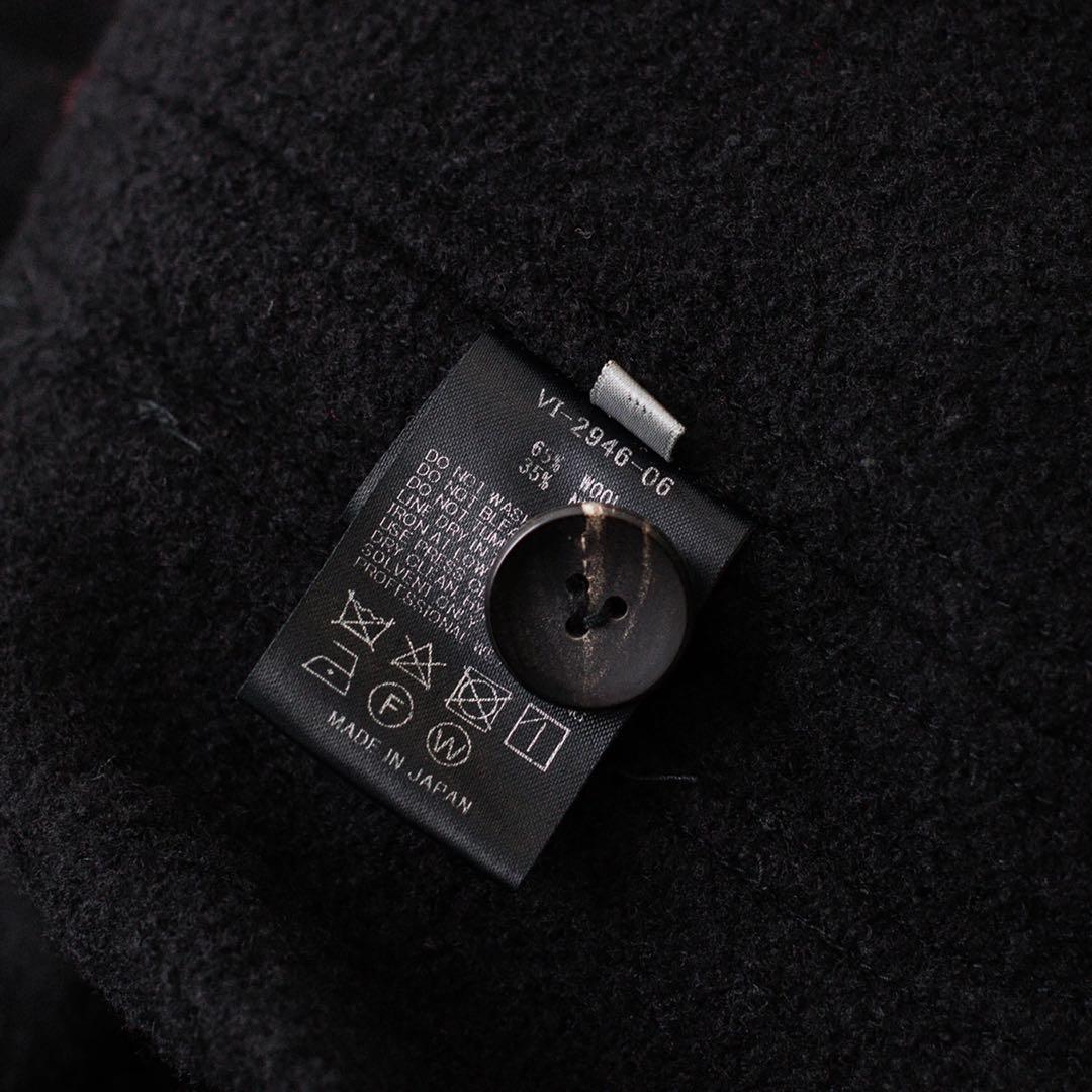 The Viridi-anne 圧縮ウールジャケット　ブラック サイズ2