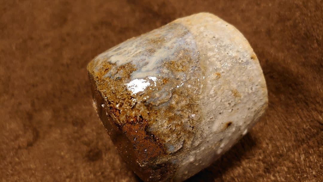 古越前　越前焼　灰釉　窯焼　登窯　ぐい呑み　湯呑み　１客