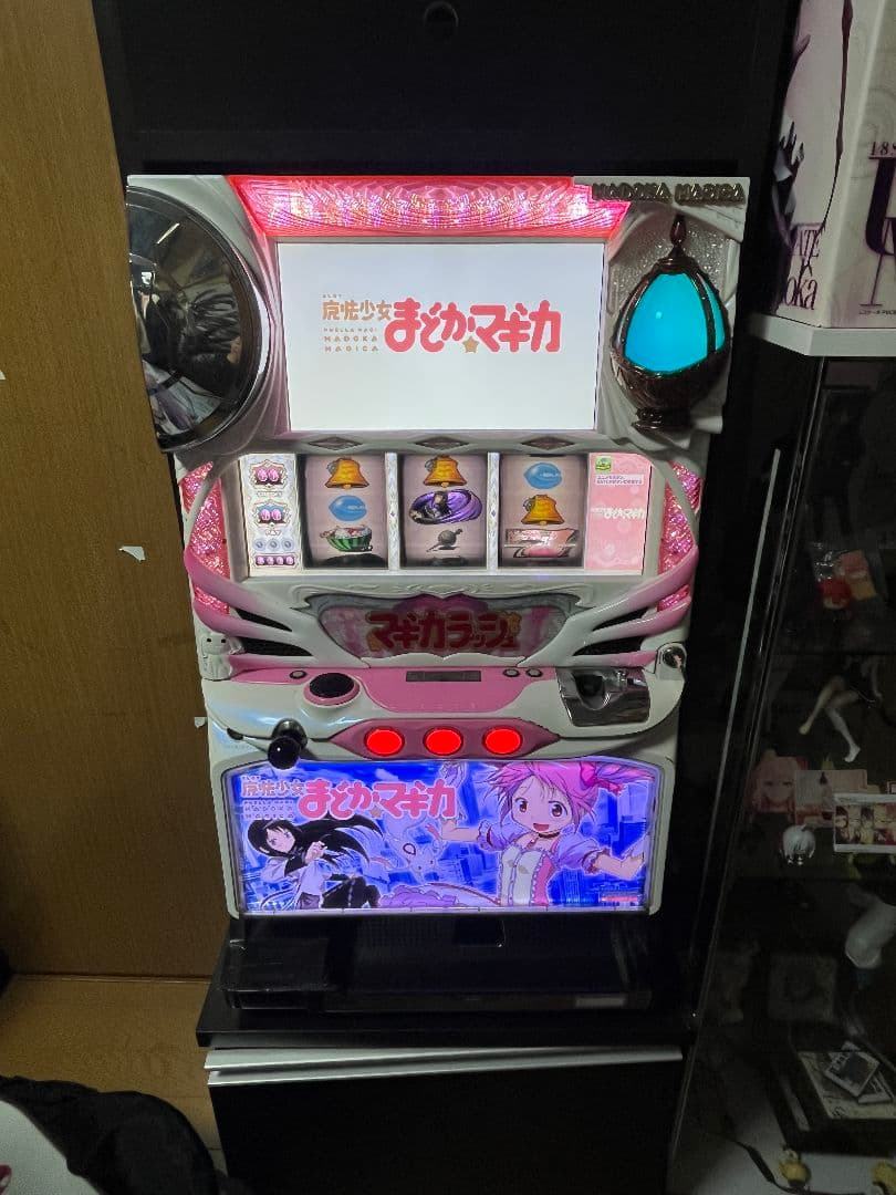 5号機 まどマギ パチスロ 不要 まどかパネル付き 実働品 超人気機種♪
