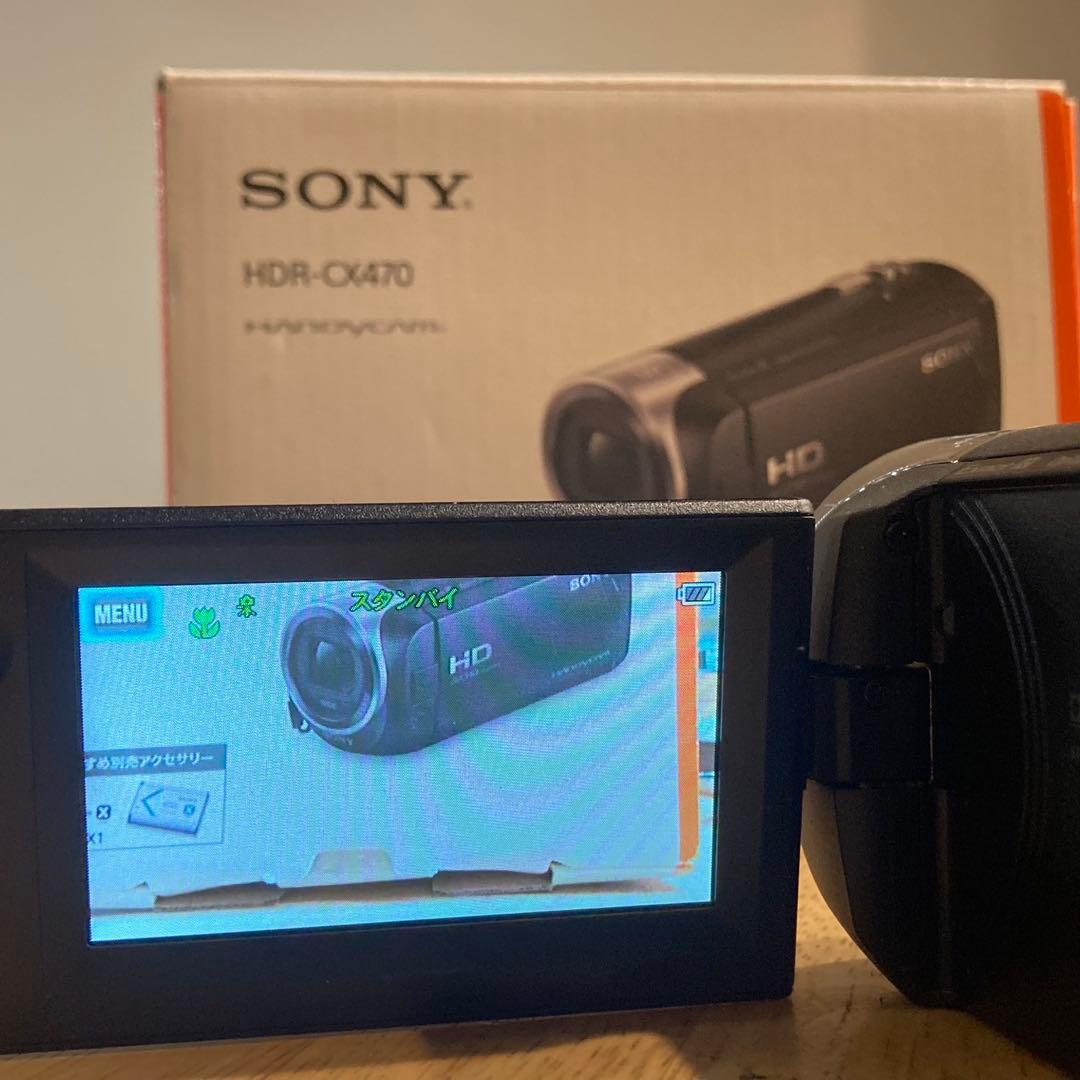 【返金保証付 】SONY（ソニー） HDR-CX470 ビデオカメラ 中古