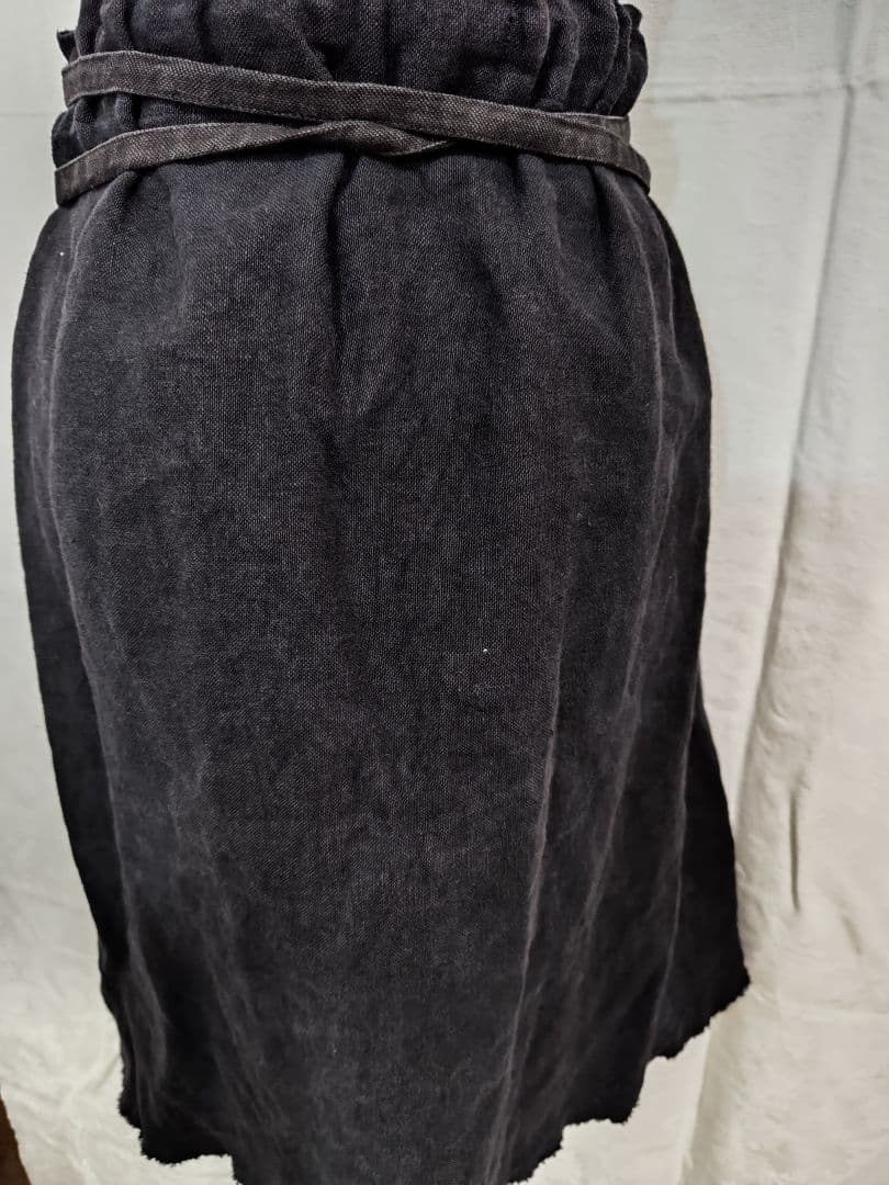 鉄刀木　daniela gregis ヘビーリネン100スカート　新品
