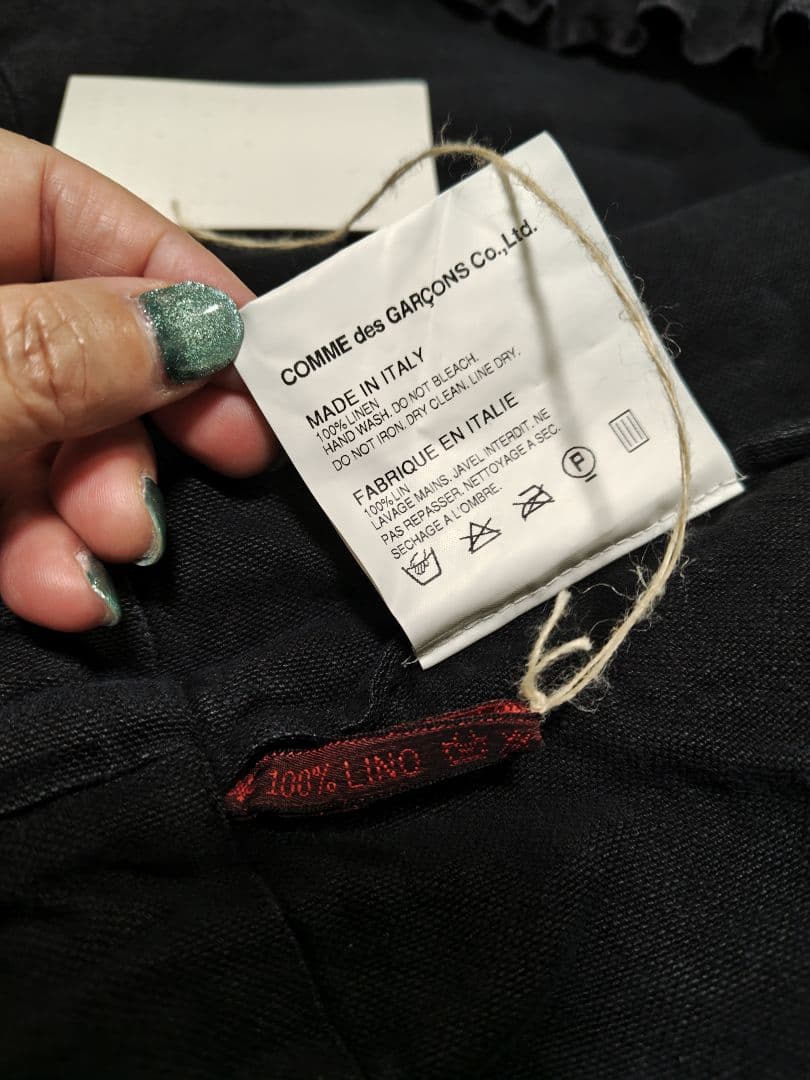 鉄刀木　daniela gregis ヘビーリネン100スカート　新品