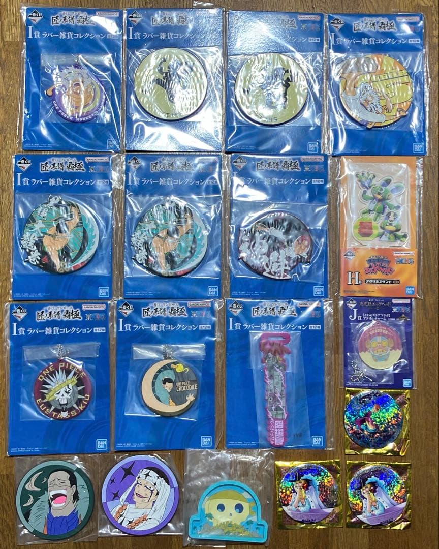 ワンピース 一番くじ　ルフィ　ゾロ　ボニー　ゴールドロジャー　シャンクス