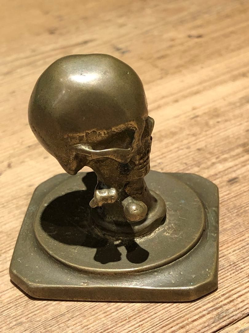 ビンテージ　スカル　髑髏　骸骨　ネイバーフッド　インダストリアル　weirdo