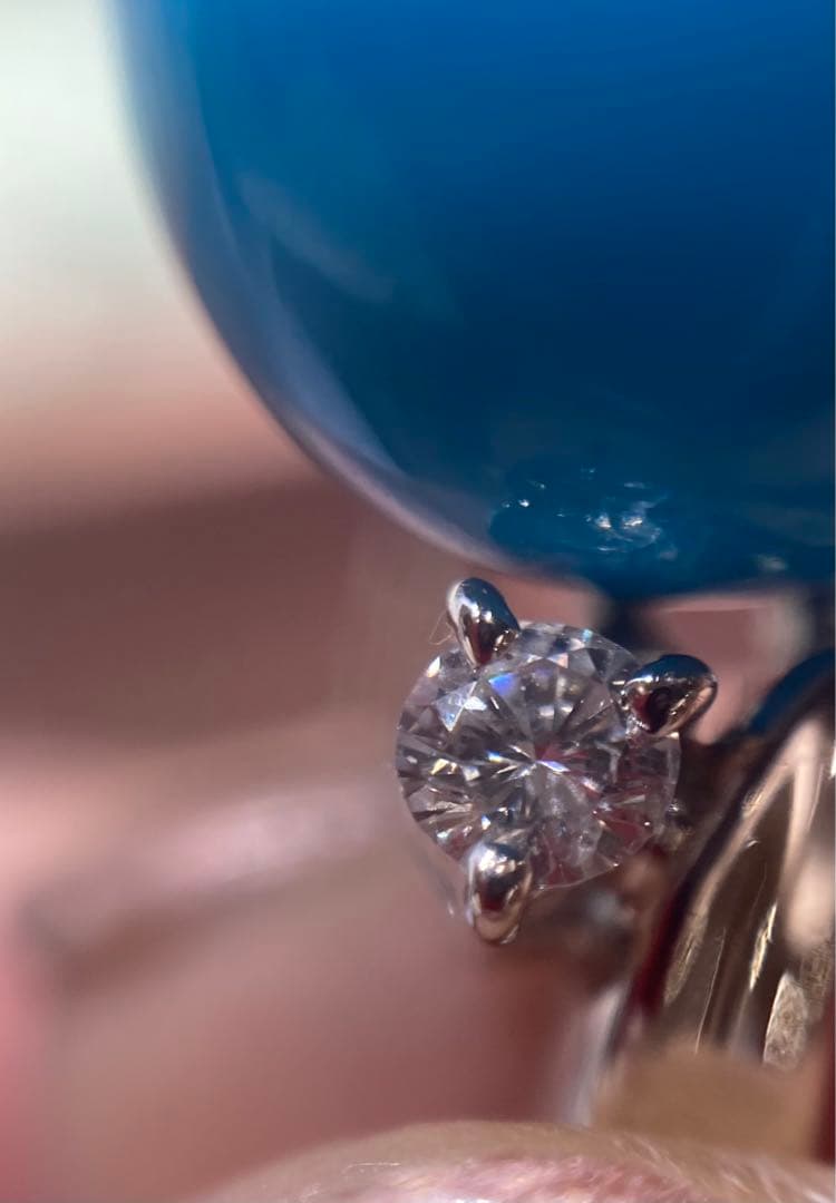 【新品未使用】PT900 天然トルコ石　リング