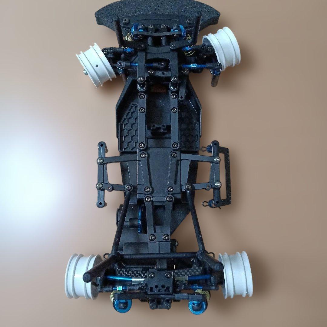 電動ラジコンカー シャーシ ブラック