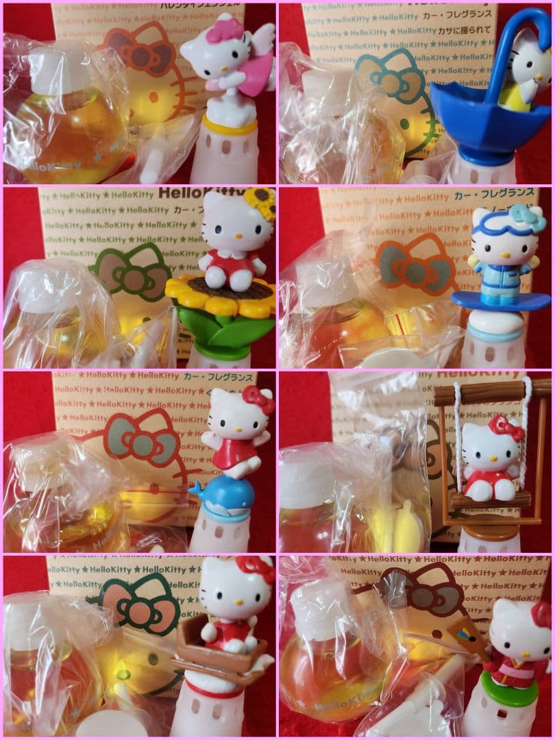 サンリオ　キティ　カー フレグランス　８種