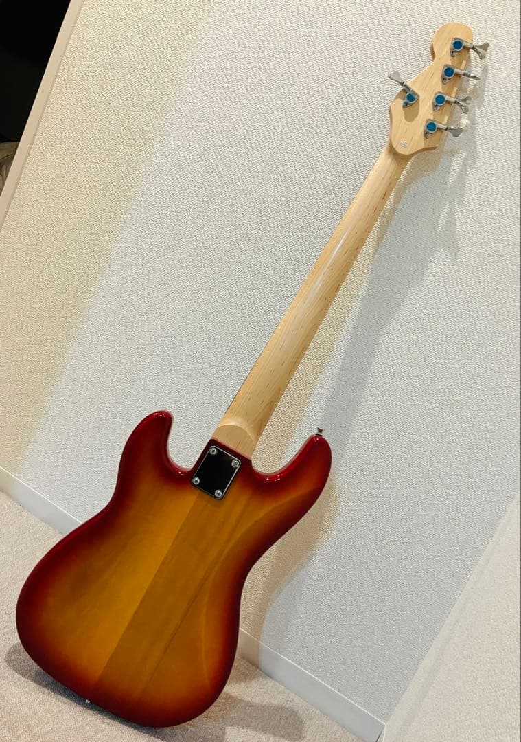 ◎woofy bass woo5 5弦PB チェリーサンバースト 状態良好です◎
