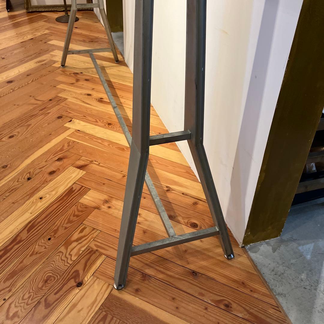 アンティーク　シルバーハンガーラック　店舗向け