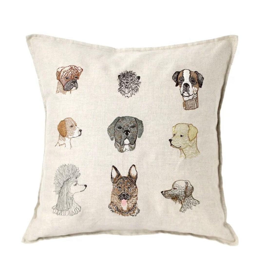 Coral&Tusk クッションカバー Dogs 犬