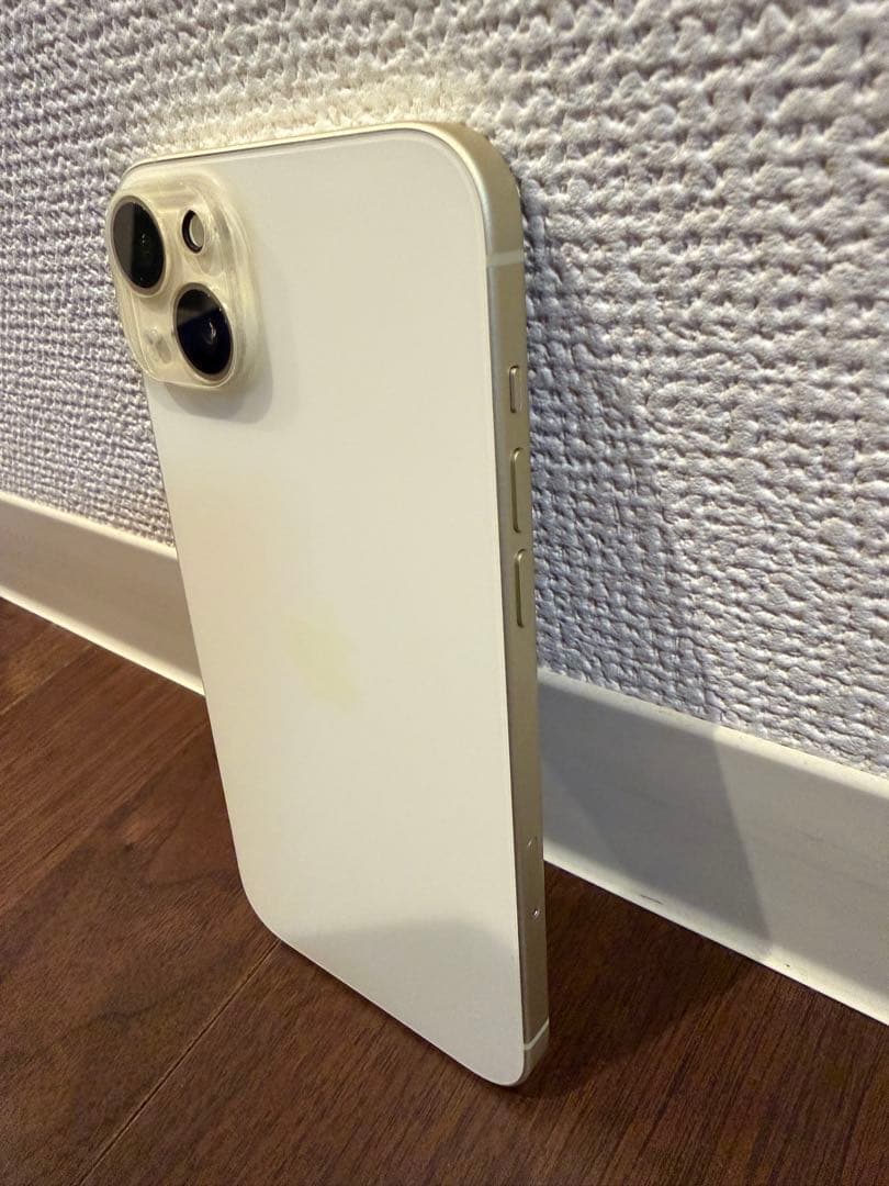 iPhone 15 Plus イエロー256GB バッテリー100% 4ヶ月使用