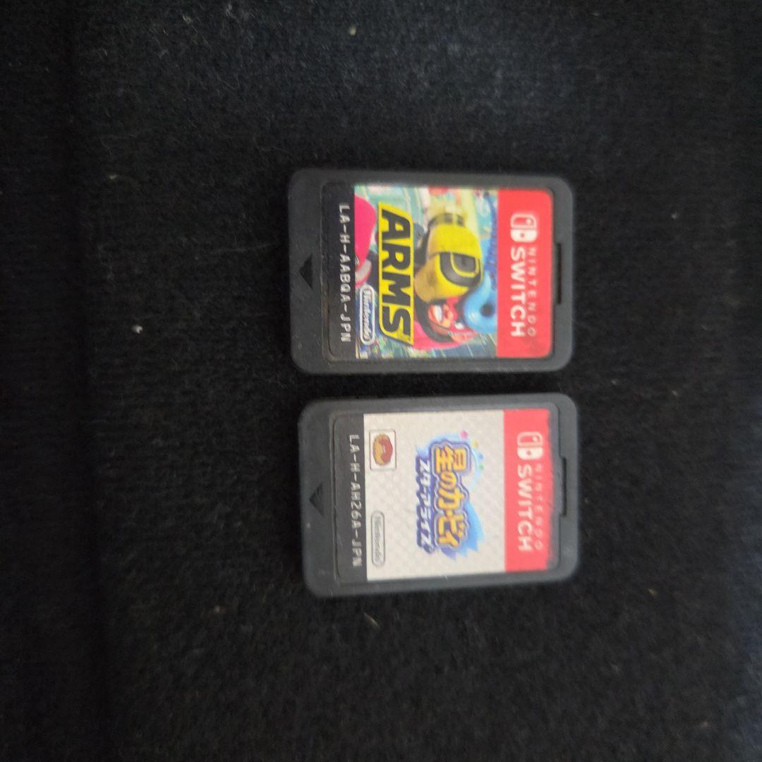 Nintendo Switch グリーン/ピンク 本体 + ゲーム2本