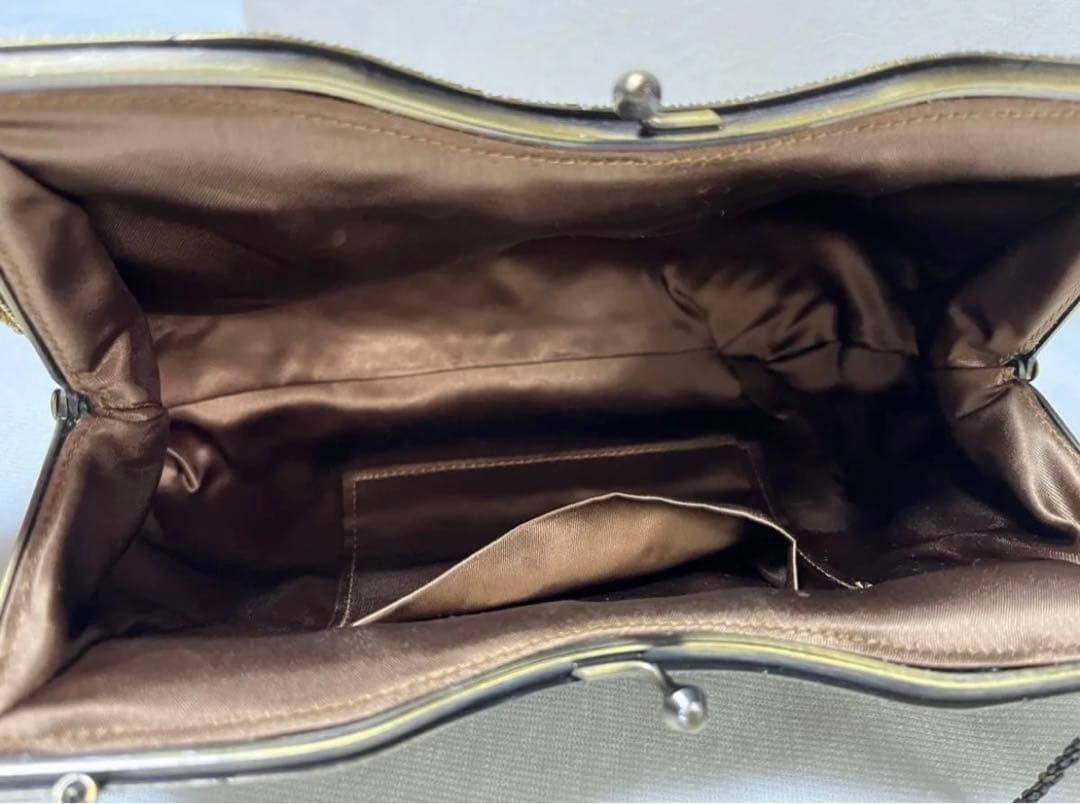 LUMY はしもと 皇室御用達 ビーズバッグ パーティーバッグ 美品 箱付き