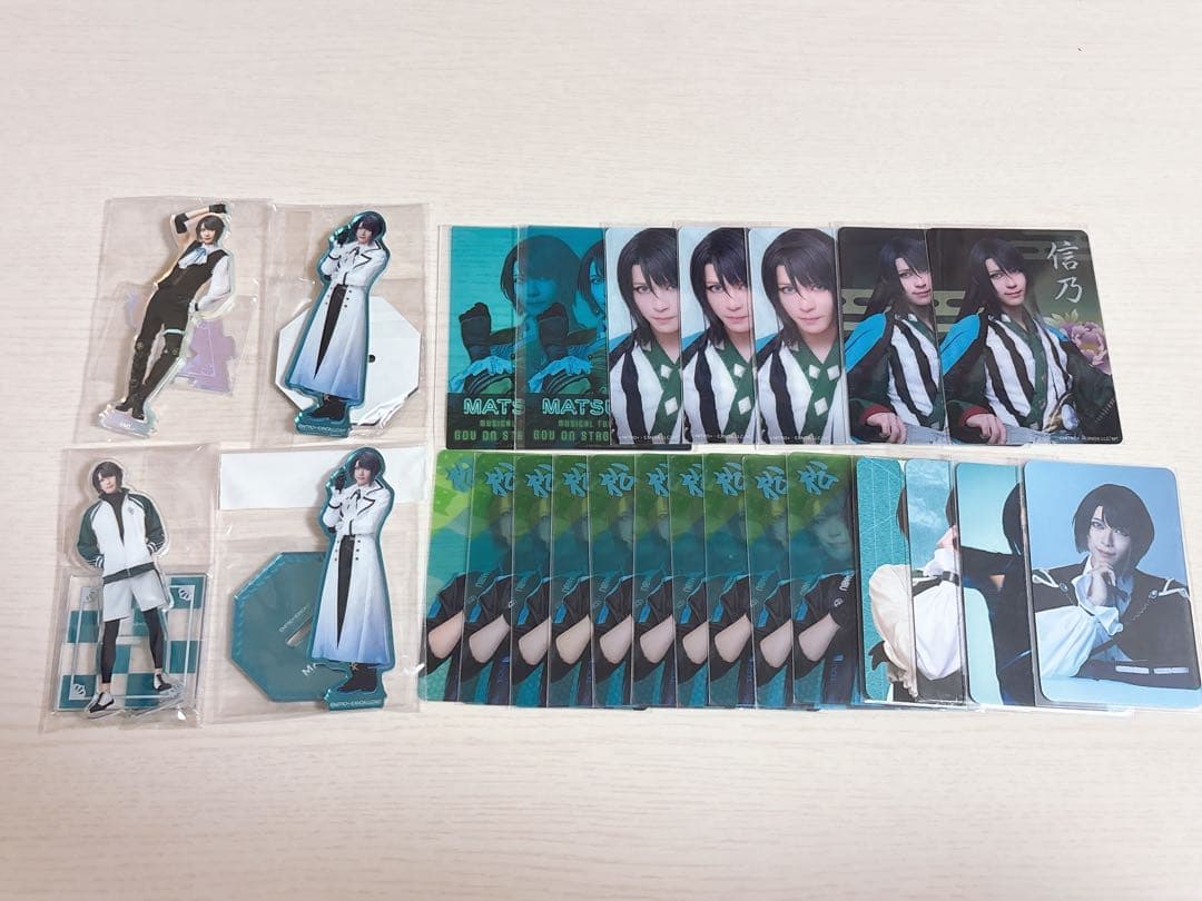 刀ミュ 松井江 まとめ売り アクスタ ふぉとカード クリアカード ブロマイド