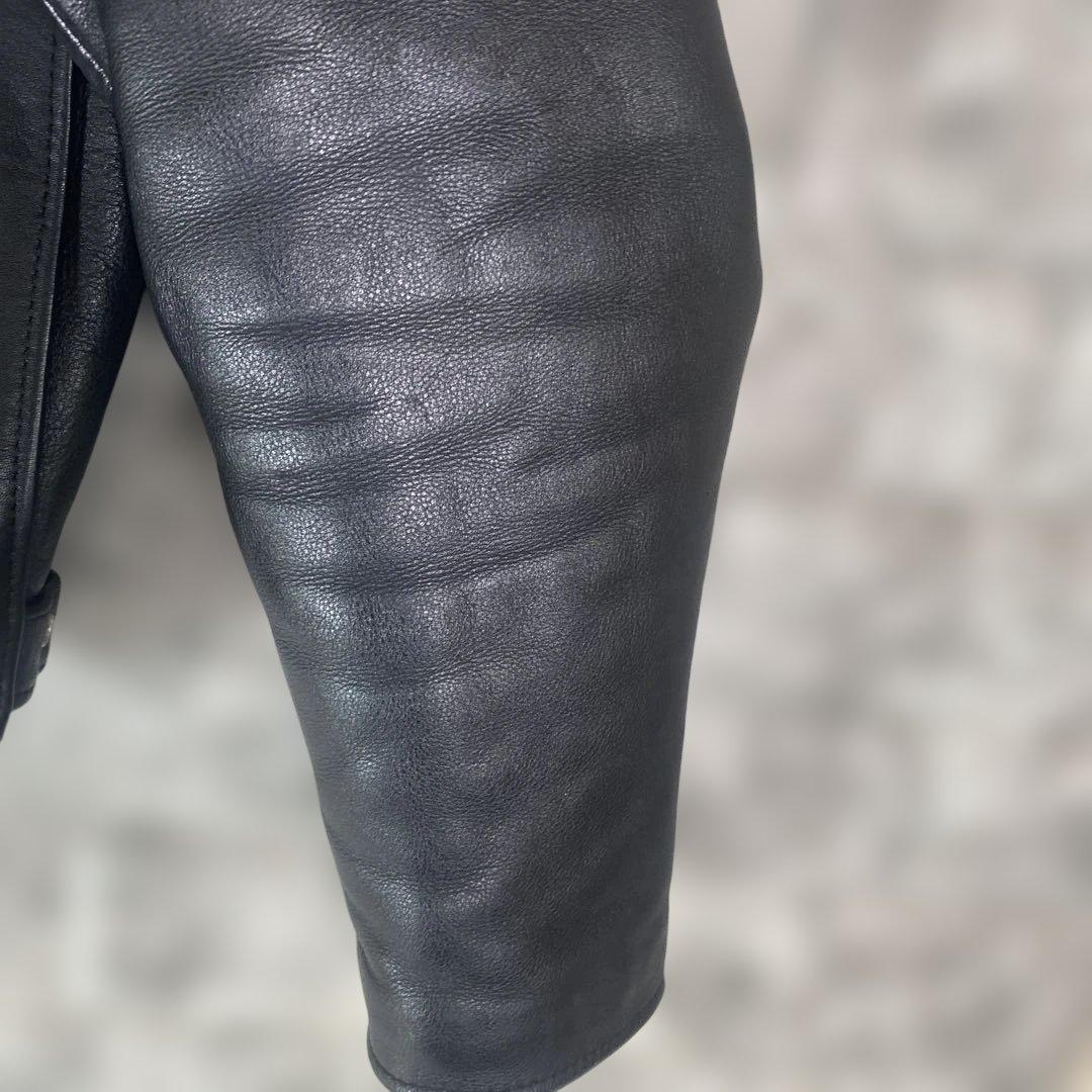 美品　ハーレーダビッドソン　シングル ライダージャケット　レザージャケット 黒