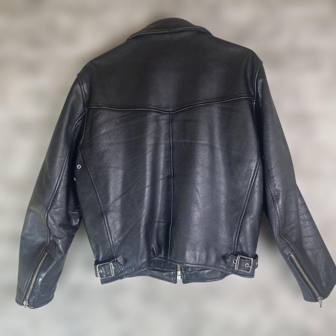 美品　ハーレーダビッドソン　シングル ライダージャケット　レザージャケット 黒