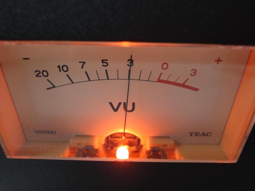 自作ステレオVUメーター194号機（TEACワイドタイプ大型）