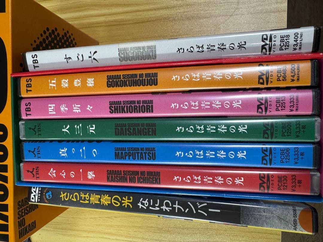さらば青春の光 DVDセット 特製BOX、カード付き