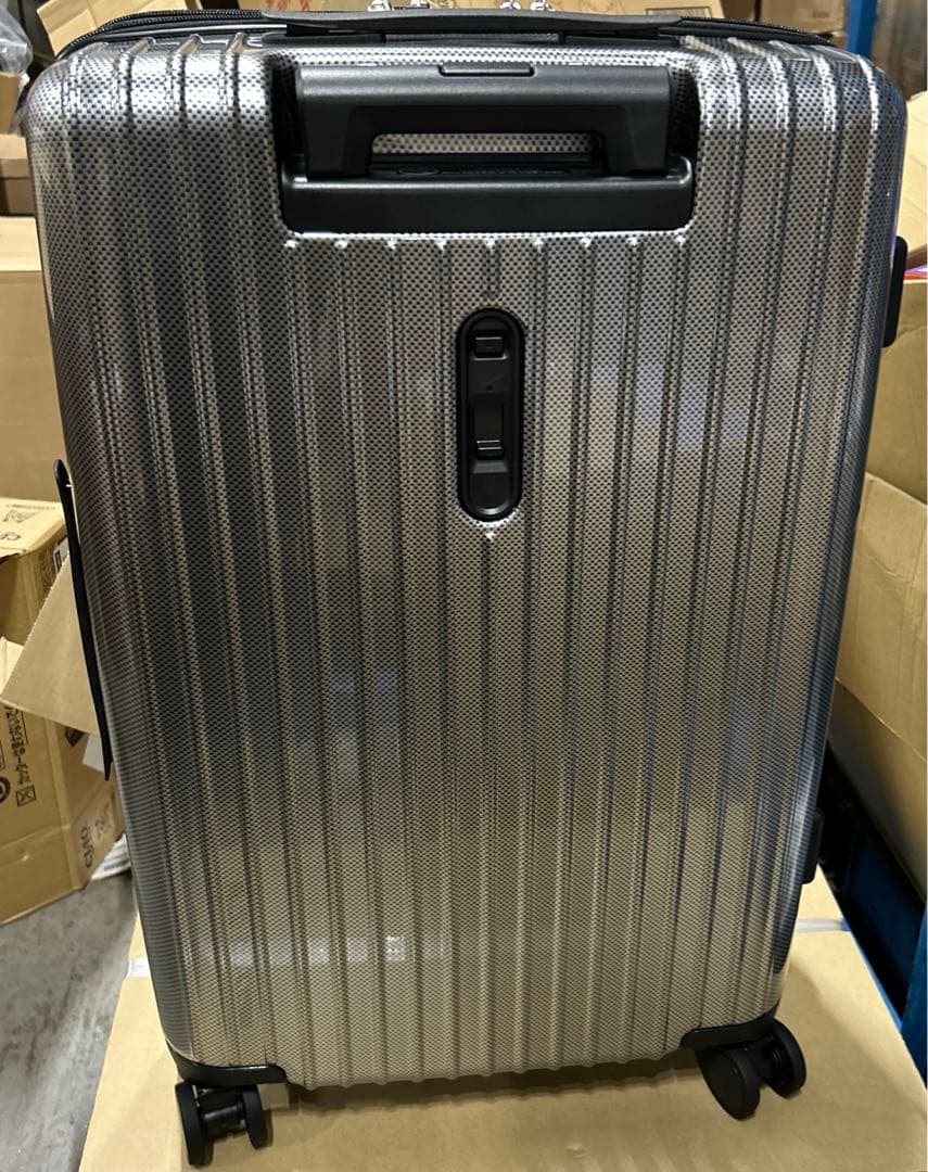 未使用　ACE(エース) スーツケース mサイズ　ブラックカーボン