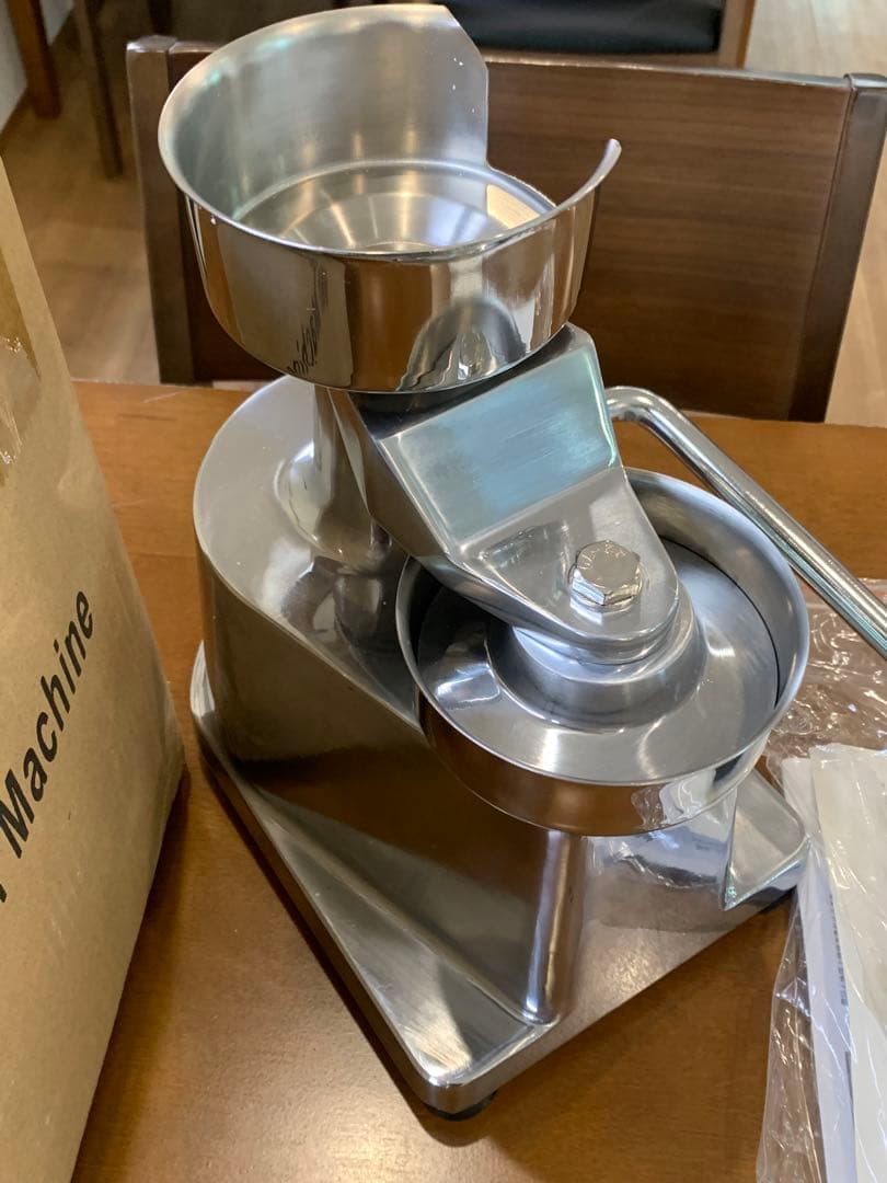 ブラザー　ハンバーガーマシン　パティ成形機