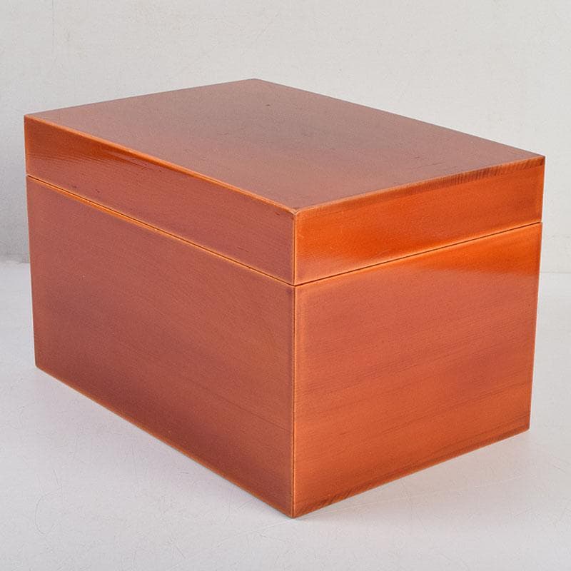 茶道具　春慶塗　利休茶箱　棗　黒楽茶碗など　七点　一式　M　R9432