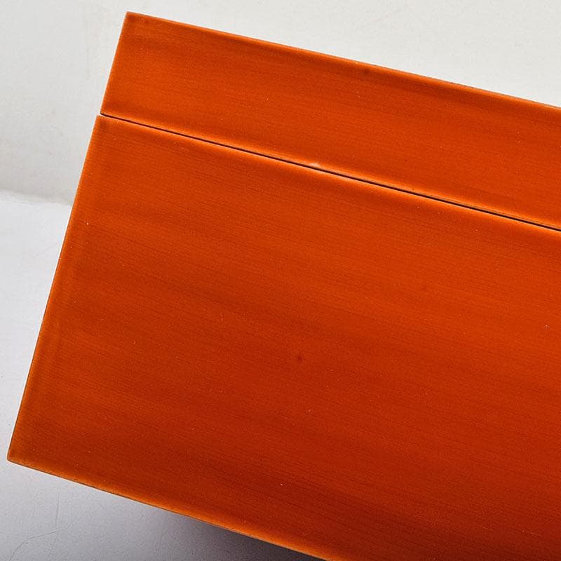 茶道具　春慶塗　利休茶箱　棗　黒楽茶碗など　七点　一式　M　R9432