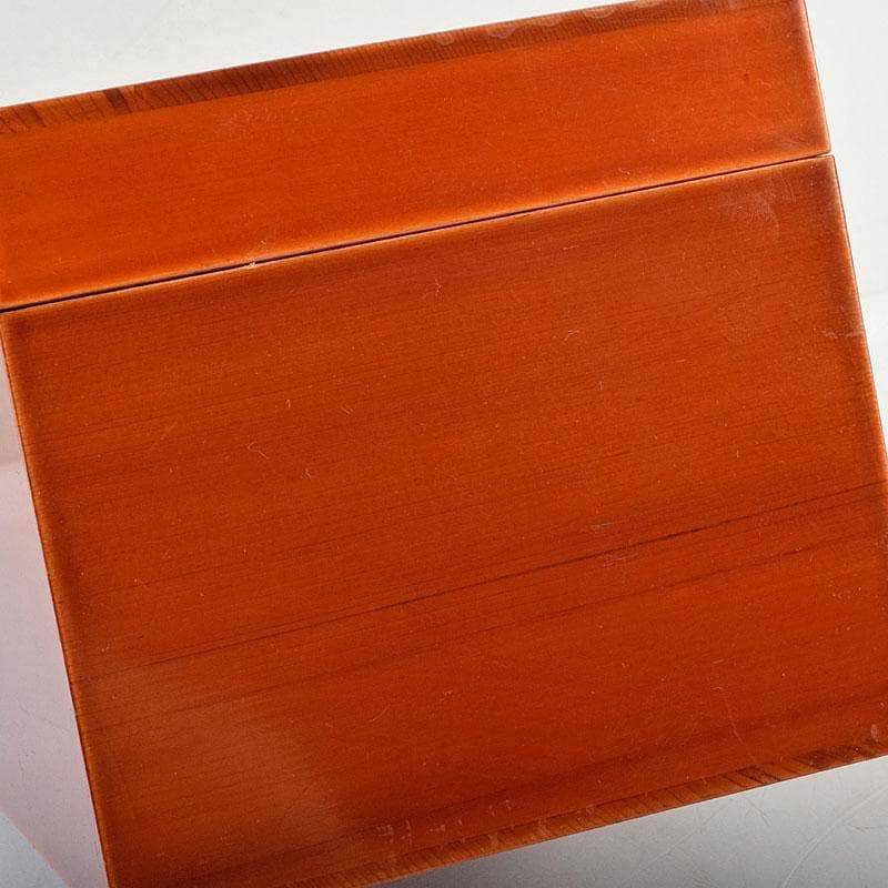 茶道具　春慶塗　利休茶箱　棗　黒楽茶碗など　七点　一式　M　R9432