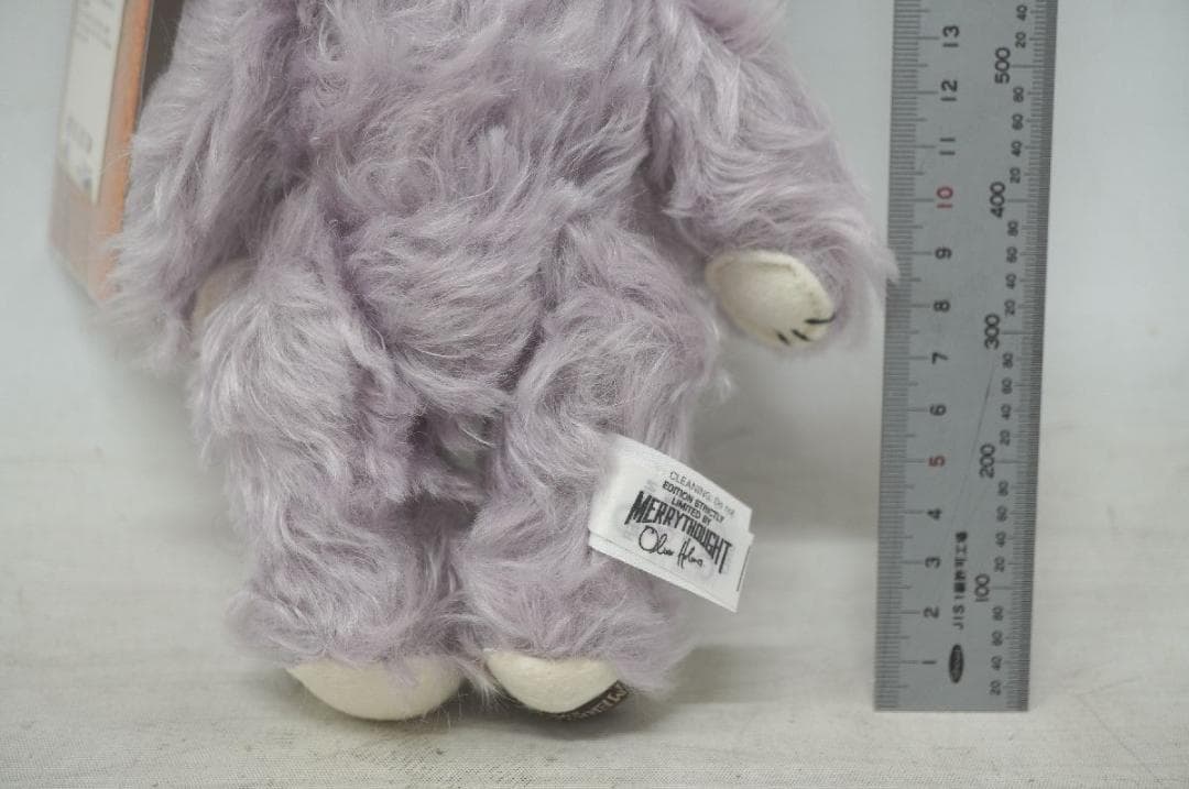 【M2512-2】メリーソート テディベア チーキー プラム シャーベット