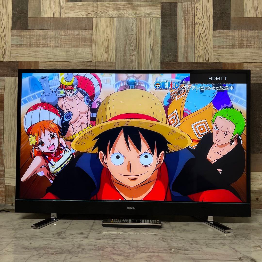 即日受渡割❣️全国送料込アイワ液晶テレビ43型 /4K対応Wチューナーで裏番組対応