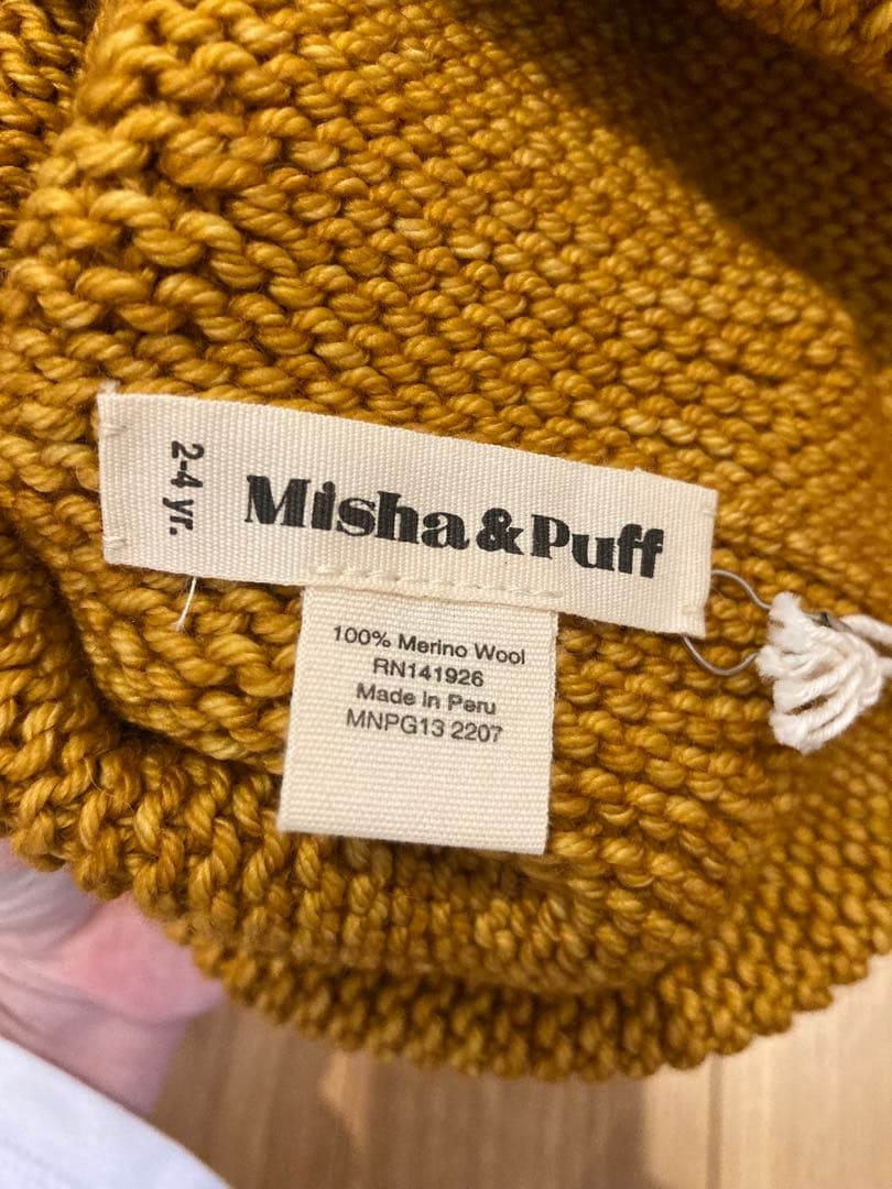 新品未使用Misha & Puff ニット帽2-4y
