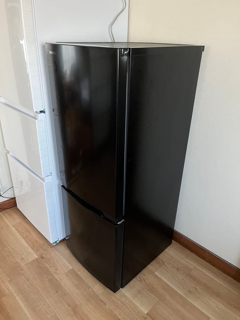 TOSHIBA 2022年製 冷蔵庫153L ブラックGR-T15BS