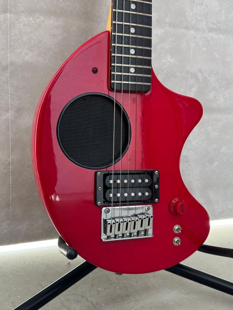 zo-3ギター 「kai-zo」 Red ディストーション アンプ内蔵