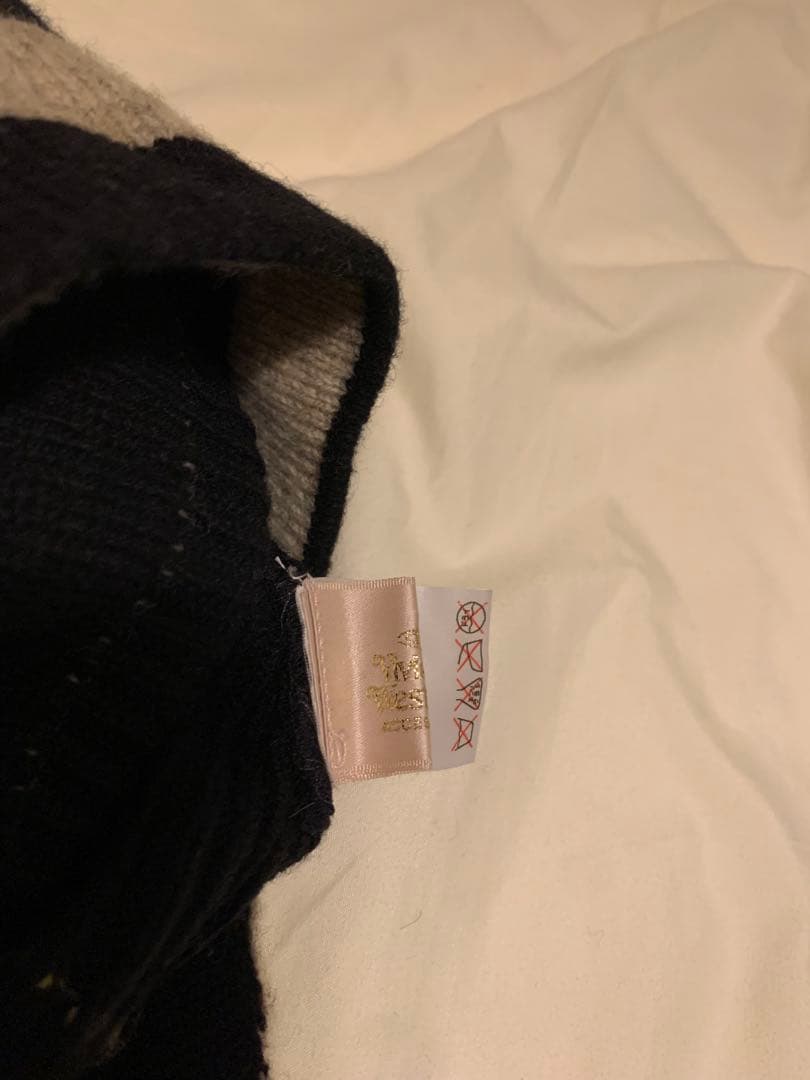 ビビアンウエストウッド ニット帽 グレー