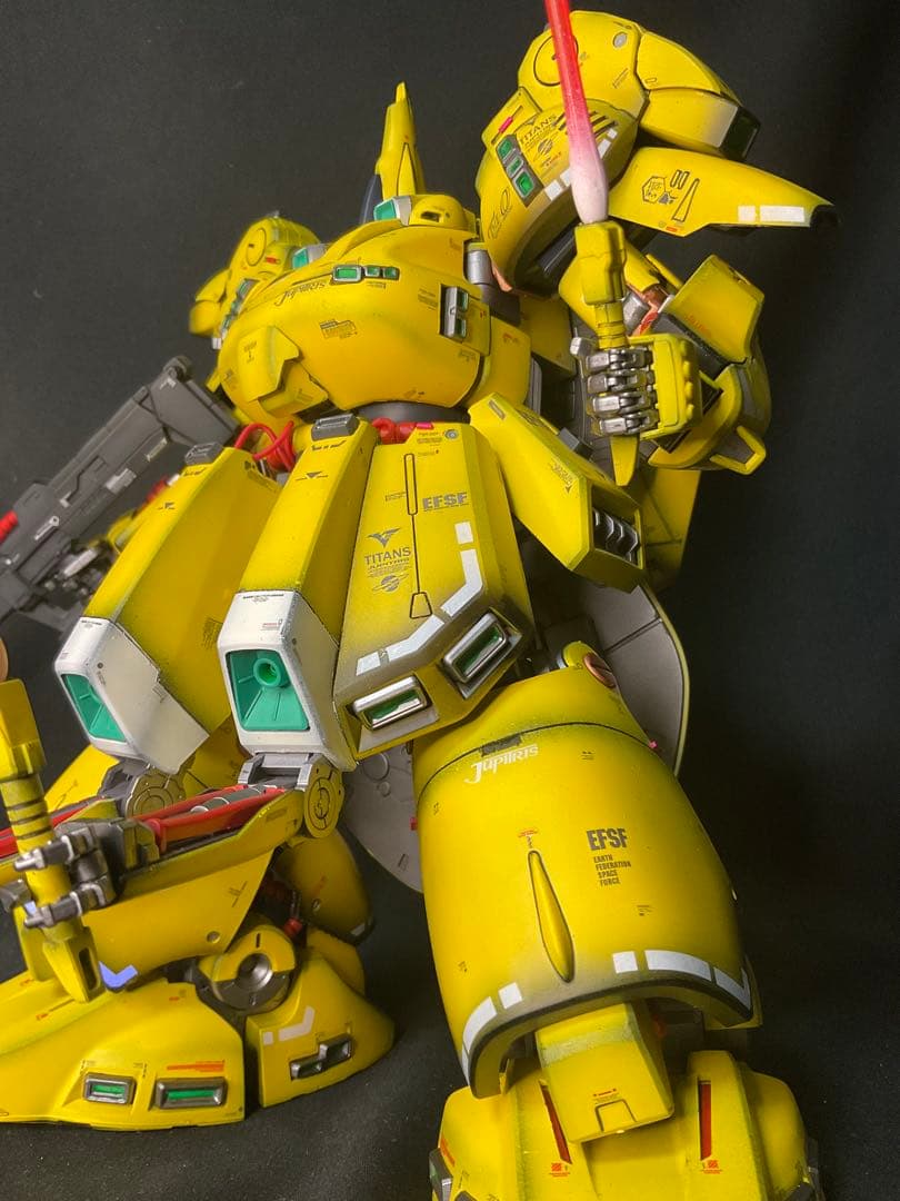 高良　ズサ 、MG ジ・O 塗装済　完成品