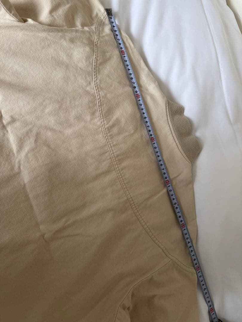 90s GOODENOUGH キャップショルダージャケット ベージュ S